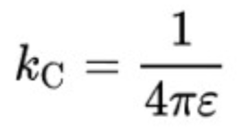 Coulomb-Konstante